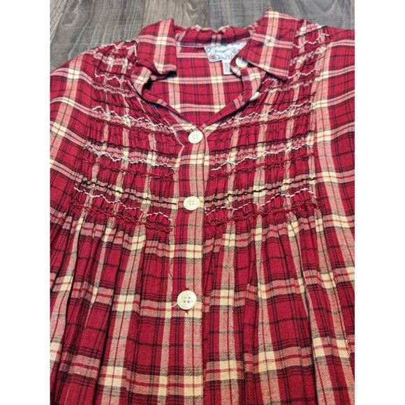 Jonathan Martin Colorful Plaid‎ Country Home Long Sleeve Button Size 7/8 Western - Picture 10 of 11